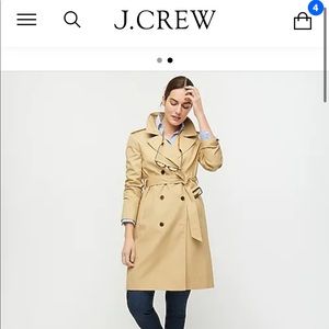 J Crew Women’s 2011 Icon Trench Sz 6